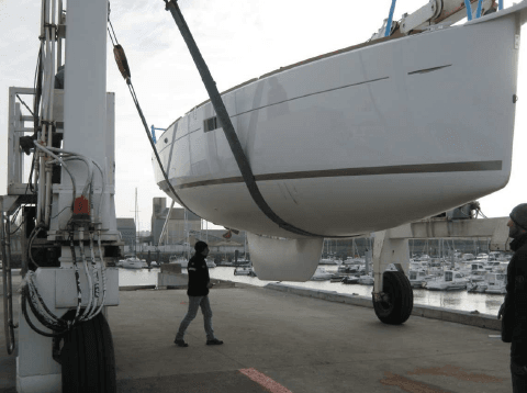 Jeanneau Sun Odyssey 349 Lifting Keel